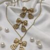 Bow-Knot Pendant set (Broad)