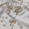 Bow-Knot Pendant set (Sleek)