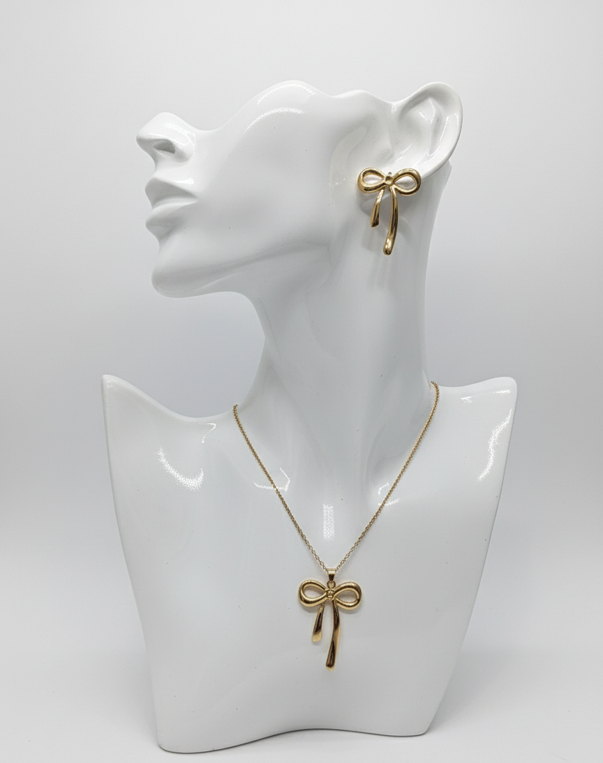 Bow-Knot Pendant set (Sleek) - Image 2