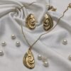 Swirl Style Pendant Set