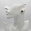 Emerald Green Stud Earrings