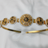 Mughal-Inspired Enamel and Gold Headband