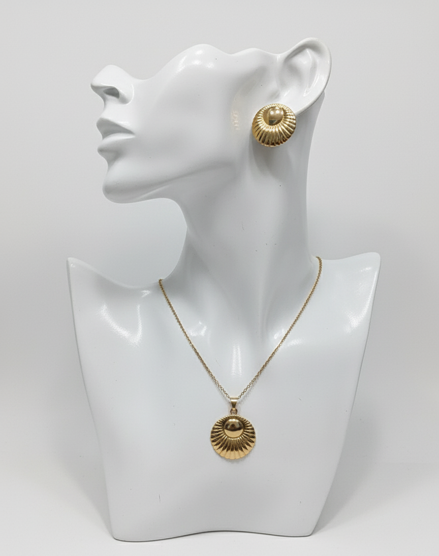 Sun Burst Pendant Set - Image 2