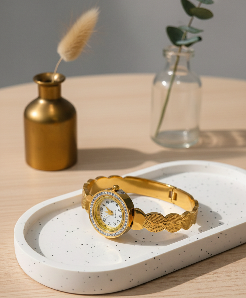 Luxury Anti-Tarnish Bracelet Watch
